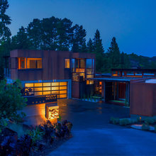 Homes flat roof design