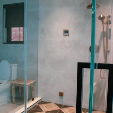 Master bathroom in Cupertino