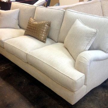 CASSIE STYLE - TRADITIONAL ENGLISH ROLL ARM - CUSTOM SECTIONAL SOFA