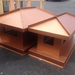 Kynar and Painted Chimney Shrouds - Products