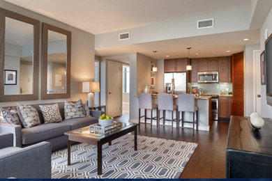 Transitional home design photo in Other