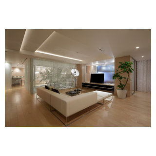 数寄の家　総合作例集 数寄の家 | 高級邸宅 - モダン - リビング - 東京23区 - M