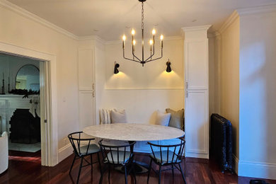 Dining room - farmhouse dining room idea in Edmonton