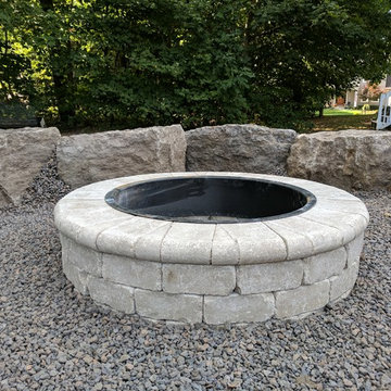 Back Yard Patio and Fire Pit