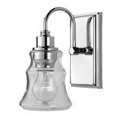 Luxury Vintage Bath Vanity Light, Columbus Series, Polished Chrome