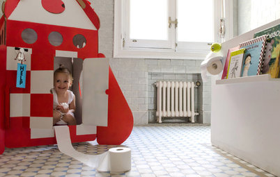 Baños infantiles: 8 ideas para que el hábito del aseo sea un juego más