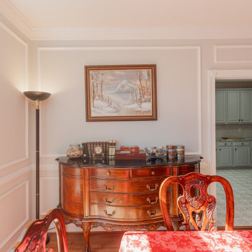 Urban Elegance Revived: Three-Story Townhome Transformation in Urbana, MD