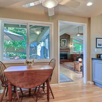 Two-Toned Walnut Kitchen