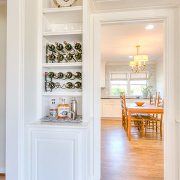 Charming Older Ranch Home to New Elegant Beauty