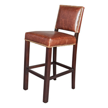 Top Grain Leather Dining Chairs, Leather Bar Stools, Leather Counter Stools