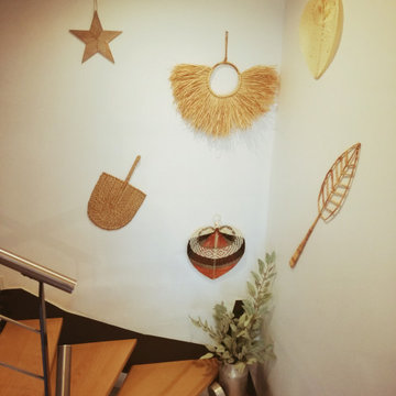 Décoration d'une cage d'escalier
