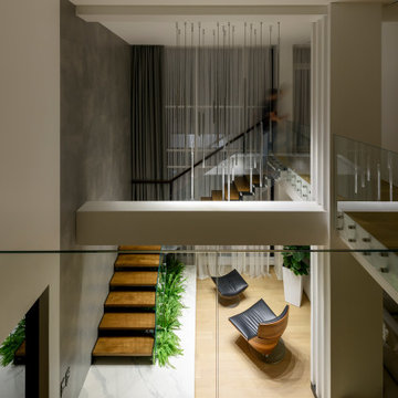 Penthouse interior design "CUBE-33"
