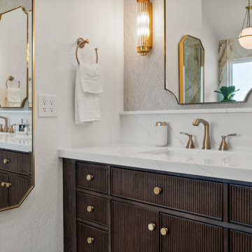 Profile View Vanity & Full-Length Mirror