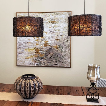 Polynesian Inspired dining room