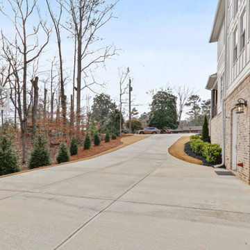 Custom Home with Contemporary Flair in Roswell, GA