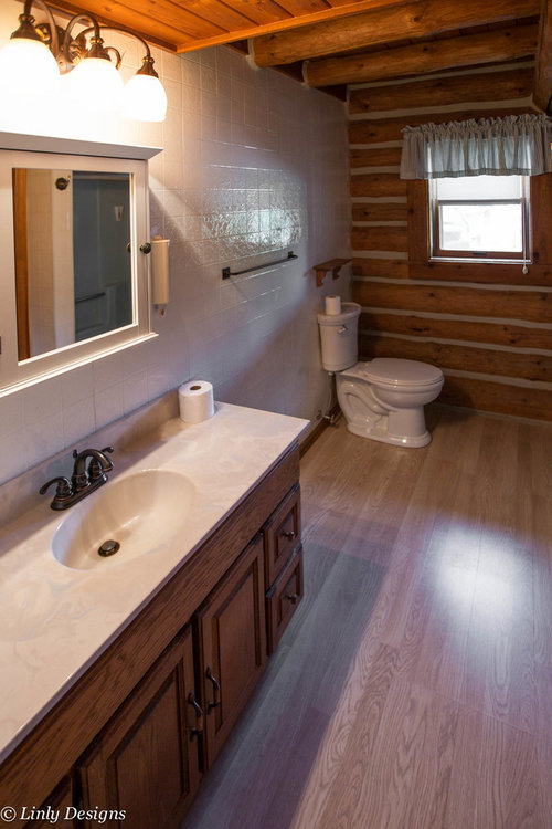 Cabin Bathroom Remodel