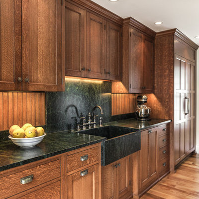 Home design - mid-sized traditional home design idea in Portland Maine