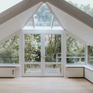 Le salon mansardé