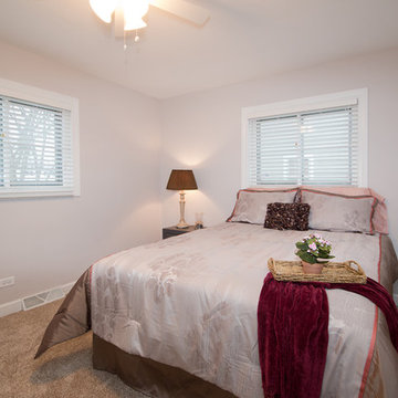 Staged Three Bedroom Home in Glen Ellyn