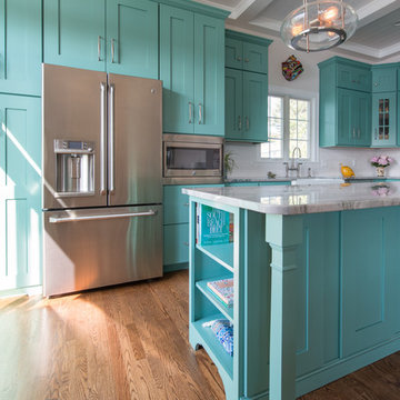 Turquoise Coastal Cottage
