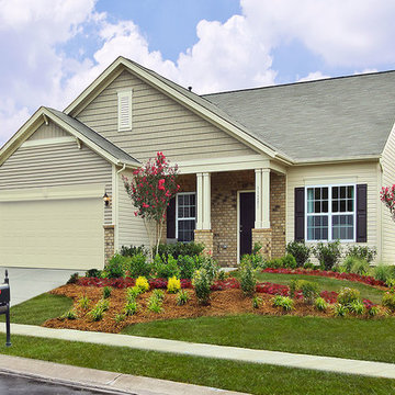 M/I Homes of Charlotte: Huntington Forest - Newport Plan