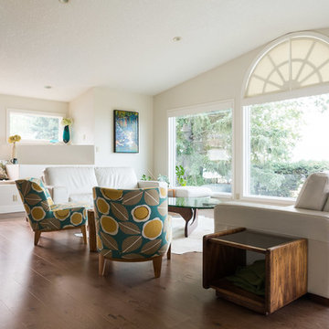 California Dreamin’; Contemporary Main Floor Makeover
