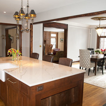 Transitional Shaker Heights Kitchen Remodel