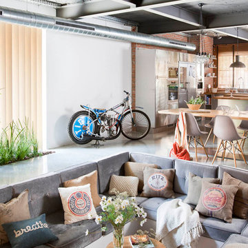 Bajo comercial convertido en loft (Terrassa)