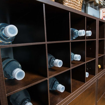 Organized Pantry Shelving | freedomRail OBox Cubbies