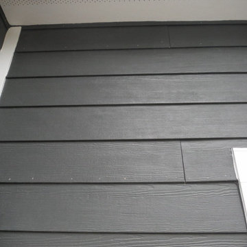 Iron Grey Lap & Shingle Siding in Olivette