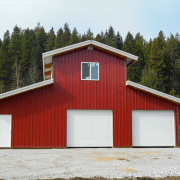 Monitor Style Post Frame Buildings