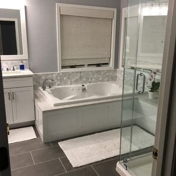 Corner vanity