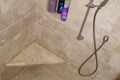 Example of a classic bathroom design in Other