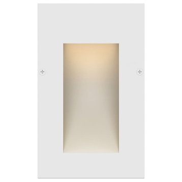 Hinkley Lighting 1562 Taper 12v 1.2w 5" Tall LED Step Light - Satin White