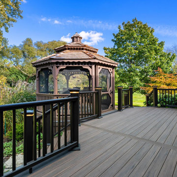 Vintage Collection English Walnut, Universal Rail Exresso, Gazebo Refurbishment