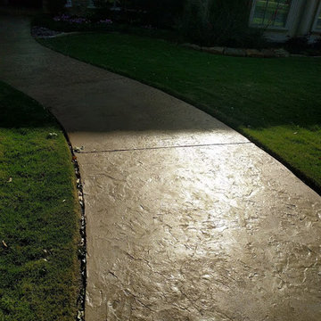 Stamped Concrete Patio, Pooldeck, Driveway and walkway.