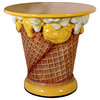 Design Toscano Ice Cream Cone Table