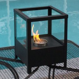Sparo Indoor Outdoor Table Top Ethanol Fireplace - Tabletop Fireplaces