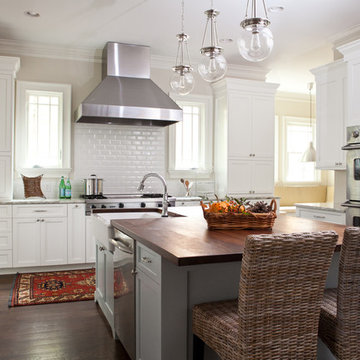 Arts & Crafts Style Family Home-Kitchen