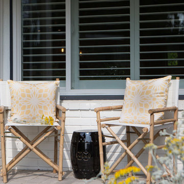 View of Seating on Front Porch
