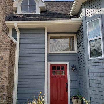 Texas Home Exteriors LP SmartSide Siding Replacement Windows Job Houston TX
