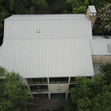 Snap Lock Standing Seam in Slate Gray West Lake, TX