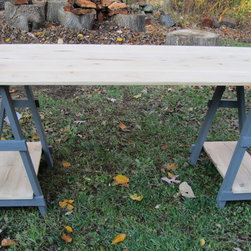 Sawhorse Desk - Furniture