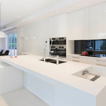 2141 Snow Caesarstone Arbeitsplatte
