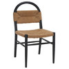 Safavieh Ottilie Dining Chair, Black/Natural