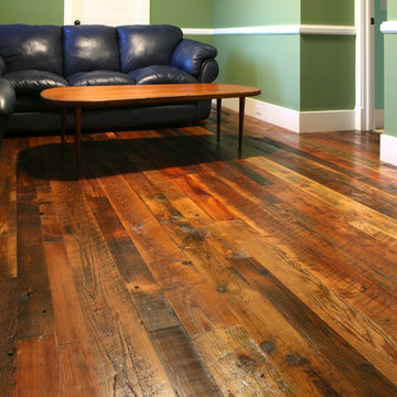 Reclaimed Tobacco Pine Hardwood Flooring