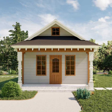 Back side exterior