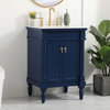 24" Single Bathroom Vanity, Blue, Vf13024Bl