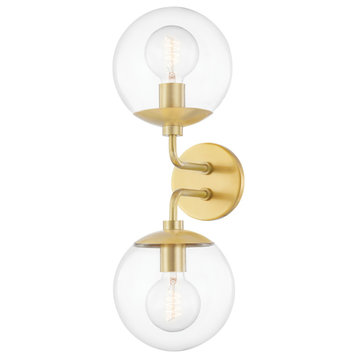 Mitzi Meadow Two Light Wall Sconce H503102-AGB