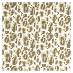 Leopard Sand Animal Print Beige Pillow Sham Cotton Linen